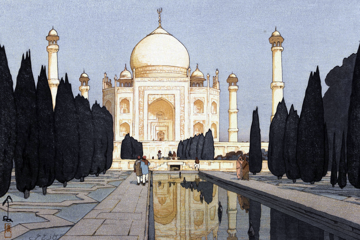 The Taj Mahal Gardens1Day by Hiroshi Yoshida