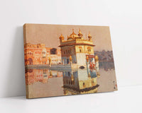 Golden Temple In Amritsar by Hiroshi Yoshida