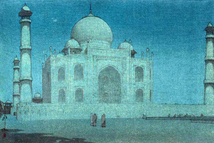 Moonlight Of TajMahal by Hiroshi Yoshida