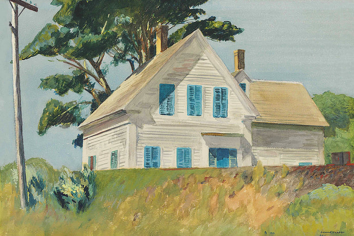 Railroad Embankment by Edward Hopper