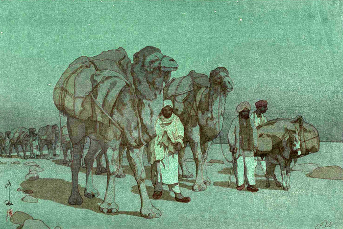 CaravanFrom Afghanistan2by Hiroshi Yoshida