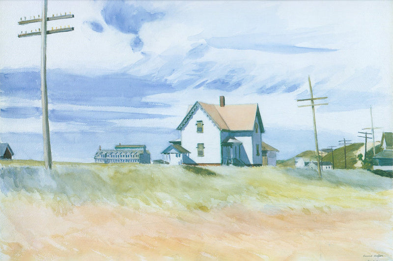 Capron House by Edward Hopper