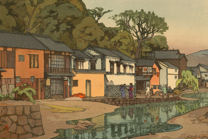 street by Hiroshi Yoshida