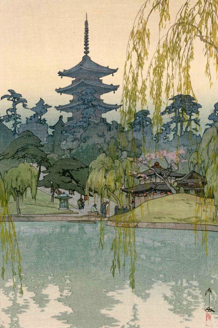 Sarusawa Pond by Hiroshi Yoshida