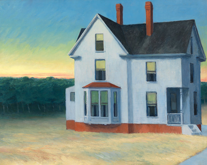 Cape Cod Sunset by Edward Hopper