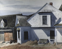 House on Pamet River by Edward Hopper