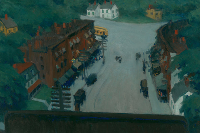 American Village by Edward Hopper