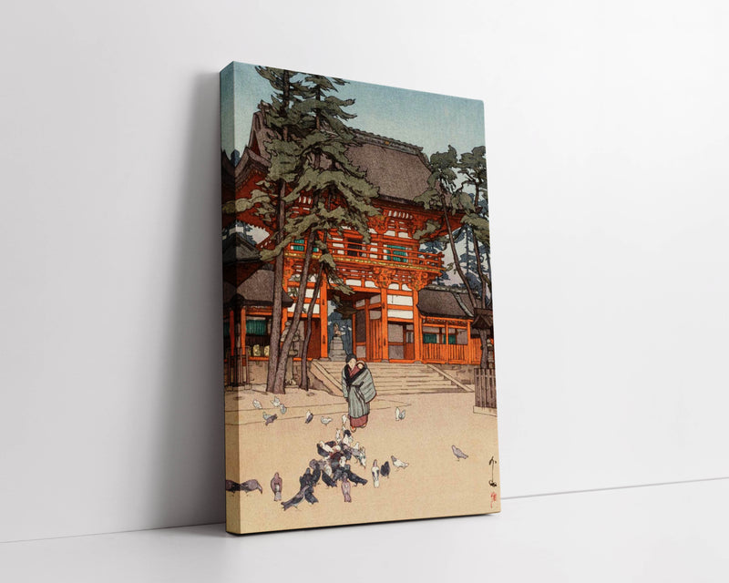 Gion Shrine Gate by Hiroshi Yoshida