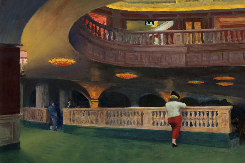 The Sheridan Theatre by Edward Hopper