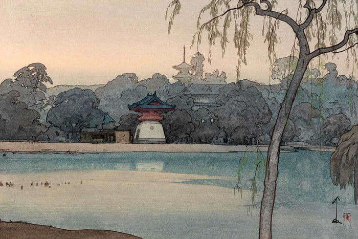 Ikenohata by Hiroshi Yoshida