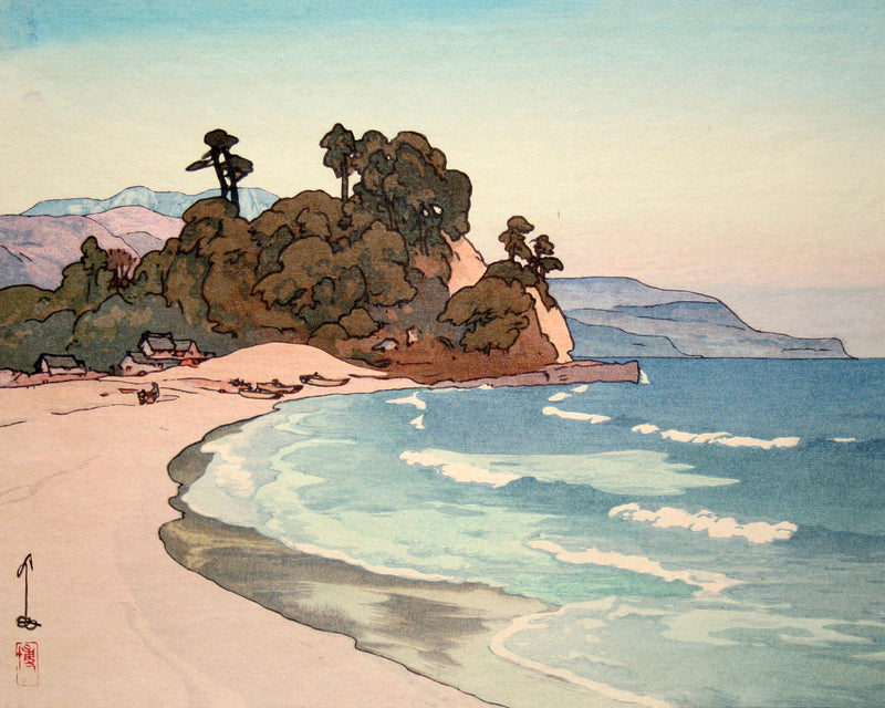 Shirahama Beach by Hiroshi Yoshida