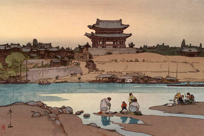 Taedong Gate by Hiroshi Yoshida