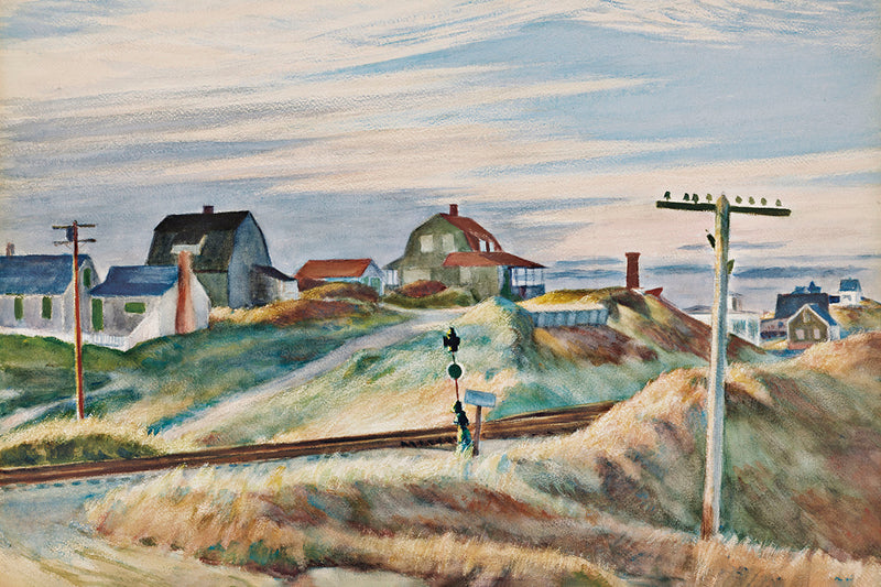 Cottages at North Truro by Edward Hopper