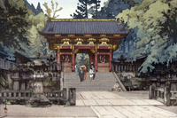 Gold Gate by Hiroshi Yoshida