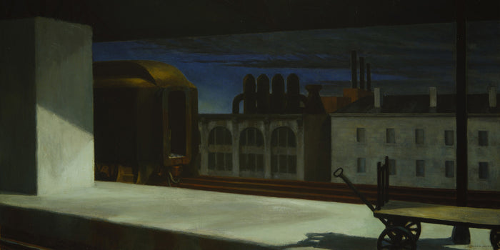 Dawn in Pennsylvania by Edward Hopper