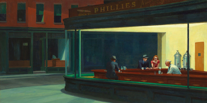 Nighthawks by Edward Hopper