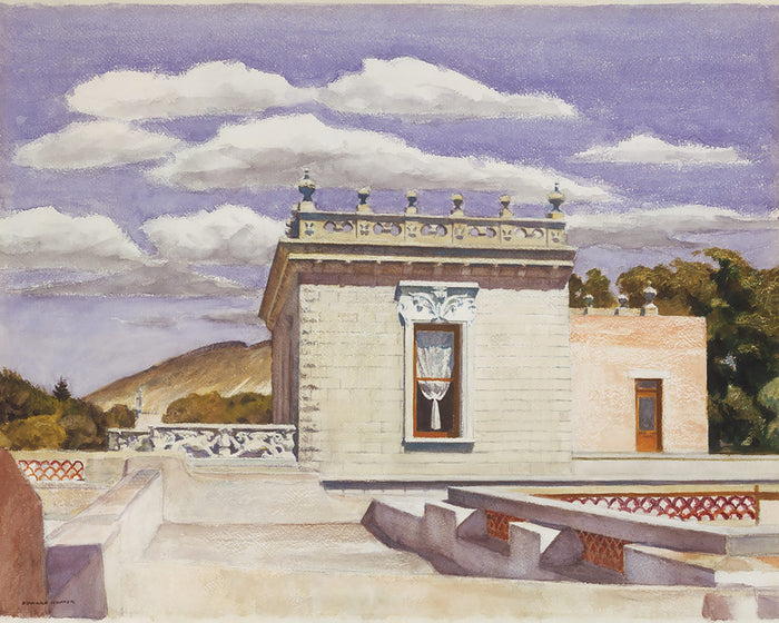 Saltillo Mansion by Edward Hopper