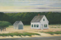 October on capecod by Edward Hopper