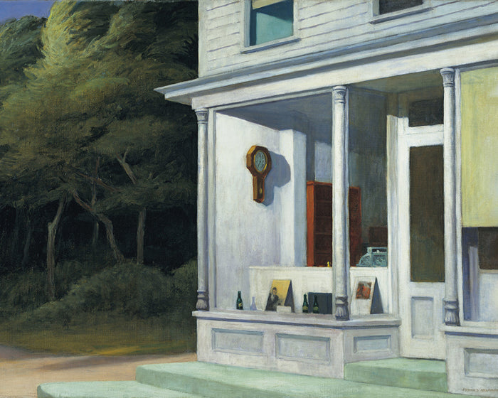 Seven A. M. by Edward Hopper