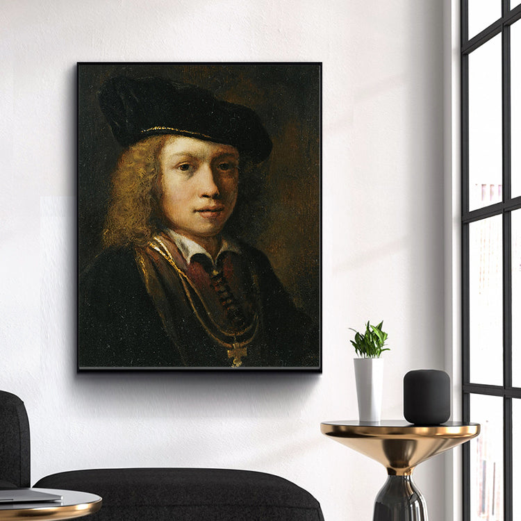 A Young Boy by Rembrandt Harmenszoon van Rijn