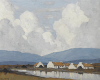 Achill, Village by the Lake by Paul Henry