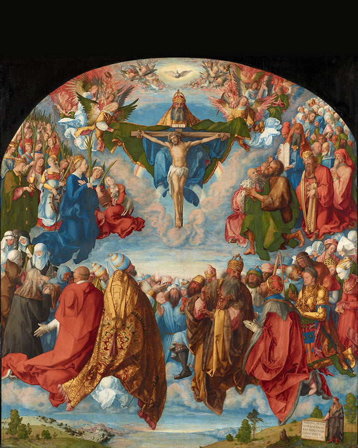 Adoration of the Trinity by Albrecht Durer