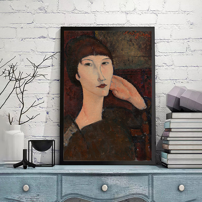 Adrienne  by Amedeo Modigliani