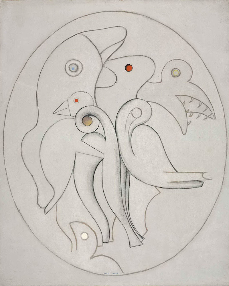A l'intérieur de la vue by Max Ernst