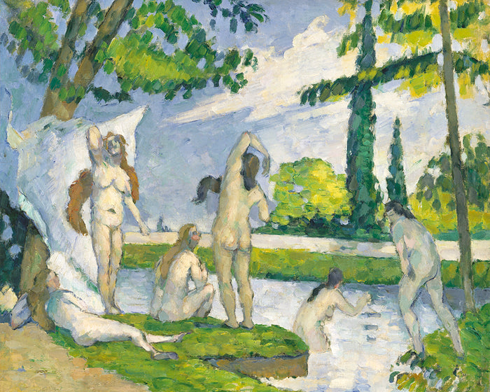 Bathers  by Paul Cezanne