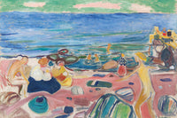 Bathing Scene from Asgardstrand by Edvard Munch