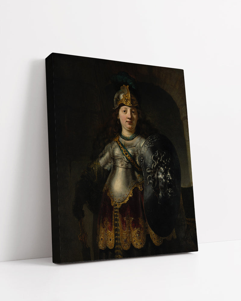 Bellona by Rembrandt Harmenszoon van Rijn