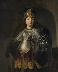 Bellona by Rembrandt Harmenszoon van Rijn