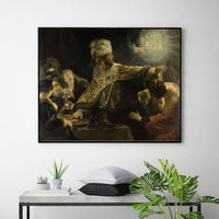 Belshazzar's Feast by Rembrandt Harmenszoon van Rijn