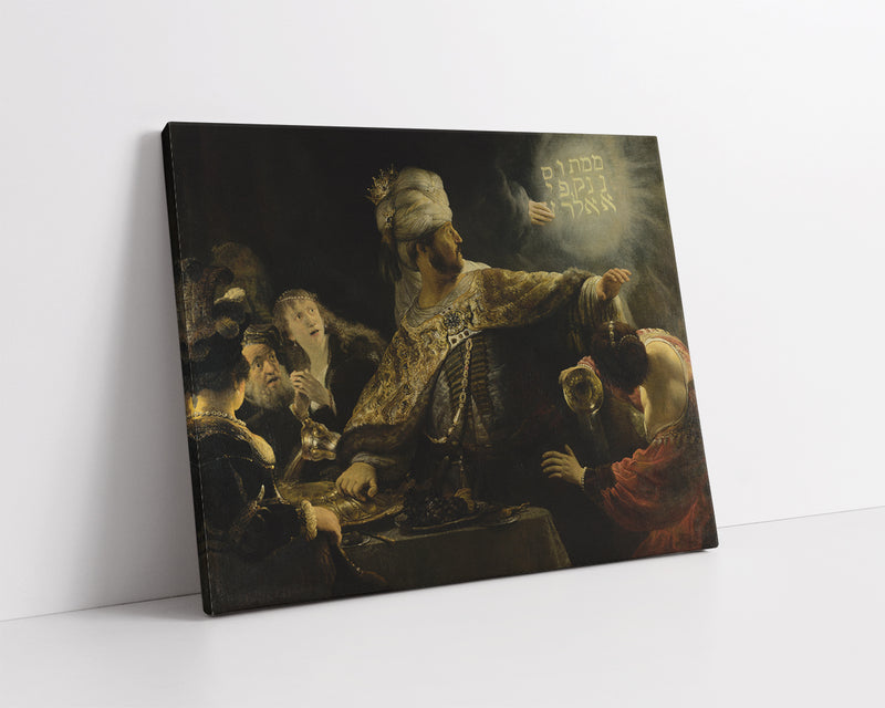 Belshazzar's Feast by Rembrandt Harmenszoon van Rijn