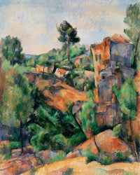 Bibémus Quarry  by Paul Cezanne