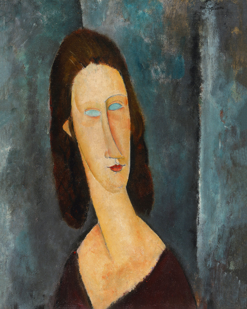 Blue Eyes by Amedeo Modigliani