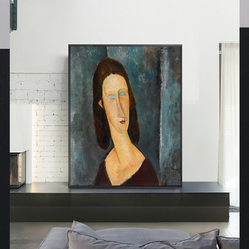 Blue Eyes by Amedeo Modigliani