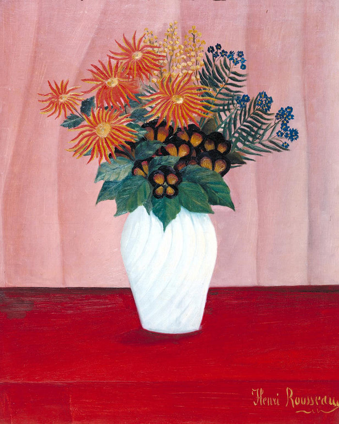 Bouquet of Flowers by Henri Rousseau