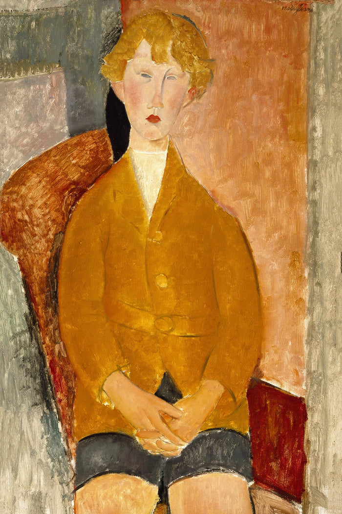 Boy in Short Pants by Amedeo Modigliani