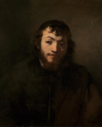 Bust of a Young Jew by Rembrandt Harmenszoon van Rijn