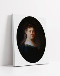 Bust of a Young Woman by Rembrandt Harmenszoon van Rijn