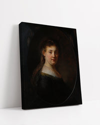 Bust of a Young Woman by Rembrandt Harmenszoon van Rijn