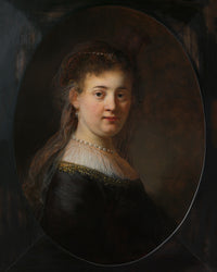 Bust of a Young Woman by Rembrandt Harmenszoon van Rijn