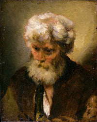 Bust of an old man by Rembrandt Harmenszoon van Rijn