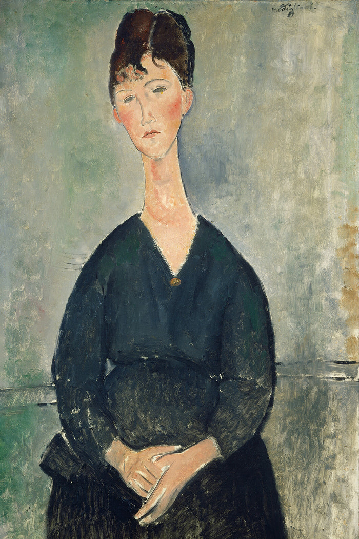 Café Singer by Amedeo Modigliani