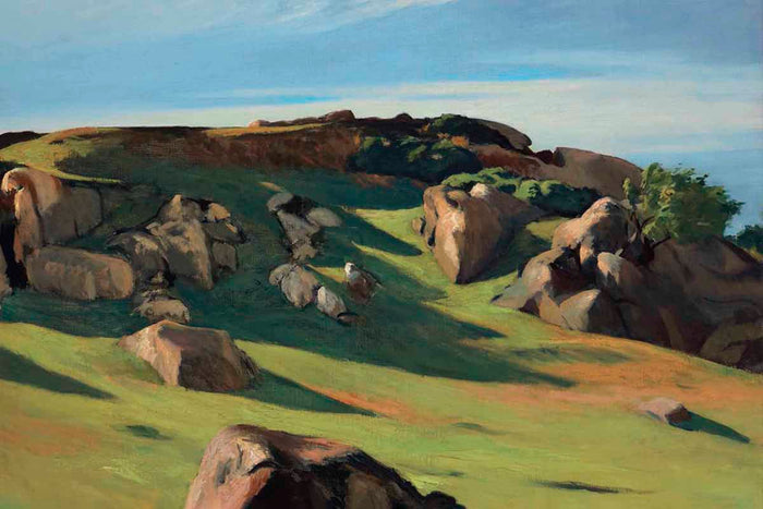 Cape Ann Granite  by Edward Hopper