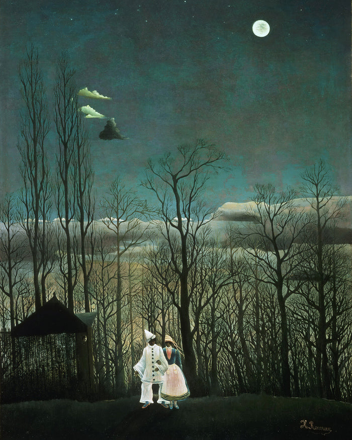 Carnival Evening by Henri Rousseau