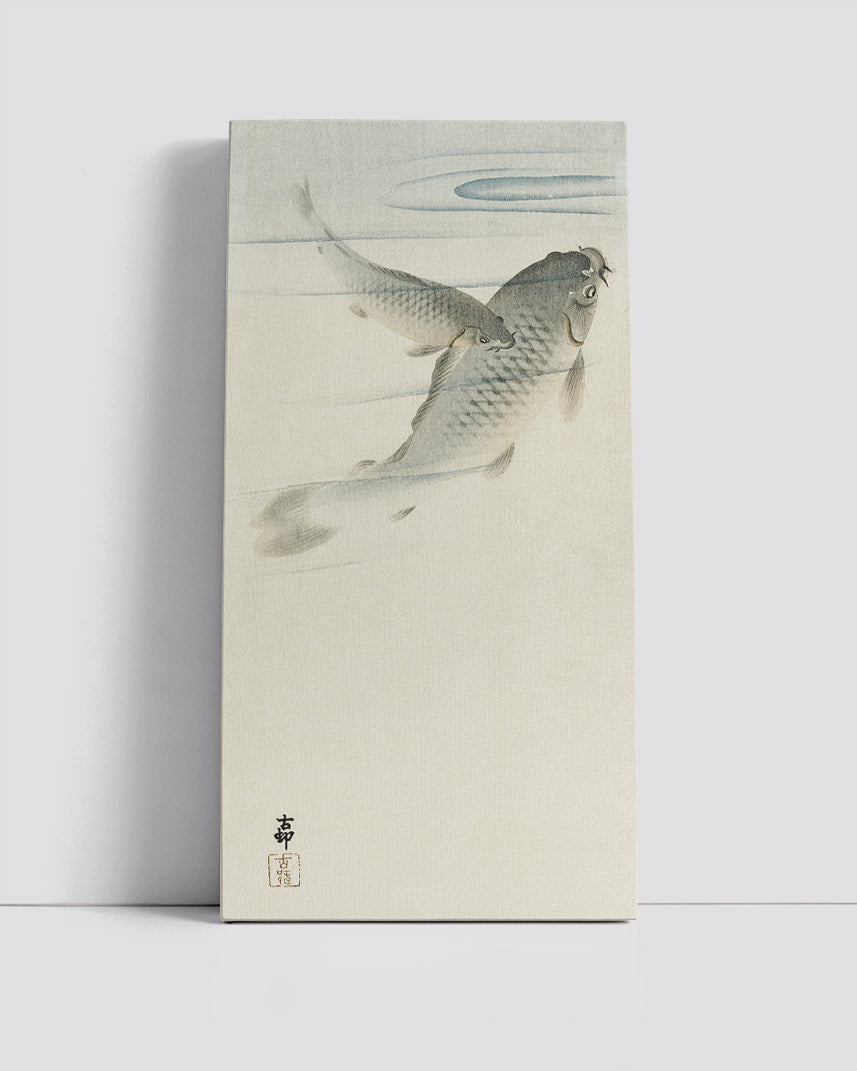 Carp by Ohara Koson