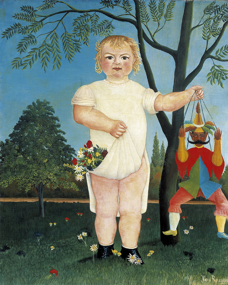 Child with a Puppet by Henri Rousseau
