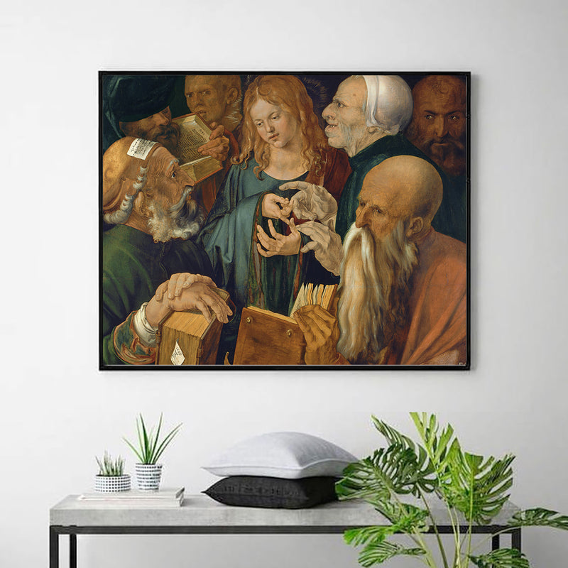 Christ amog the Doctors by Albrecht Durer